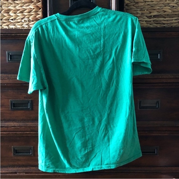 Campground green short sleeve graphic tee in size M - Picture 3 of 6